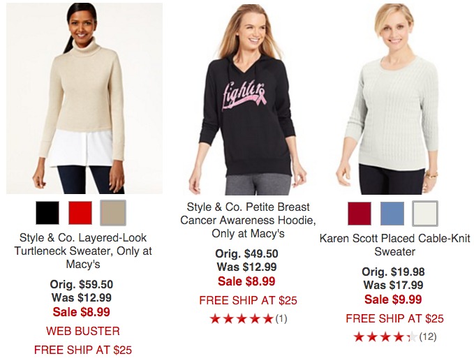 Macy&#39;s One Day Sale + Free Shipping on $25 Orders = Great Deals on Boots, Sweaters & More - Hip2Save