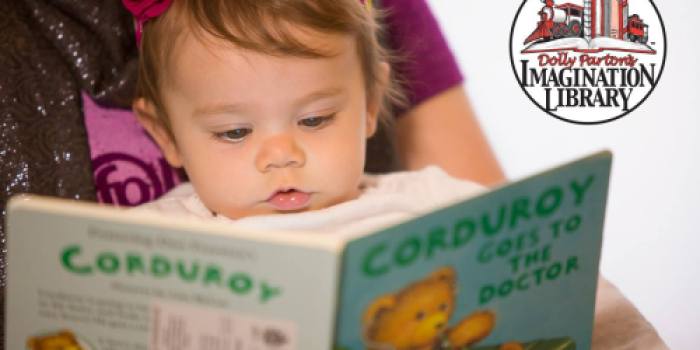 Dolly Parton Imagination Library: Free Book for Your Child Every Month Until They Turn Five