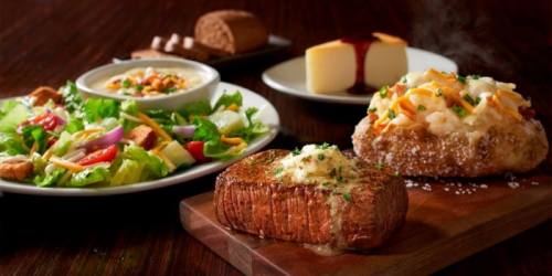 Outback Steakhouse: $5 Off Entire Dinner Check OR $3 Off Entire Lunch Check (Today Only)