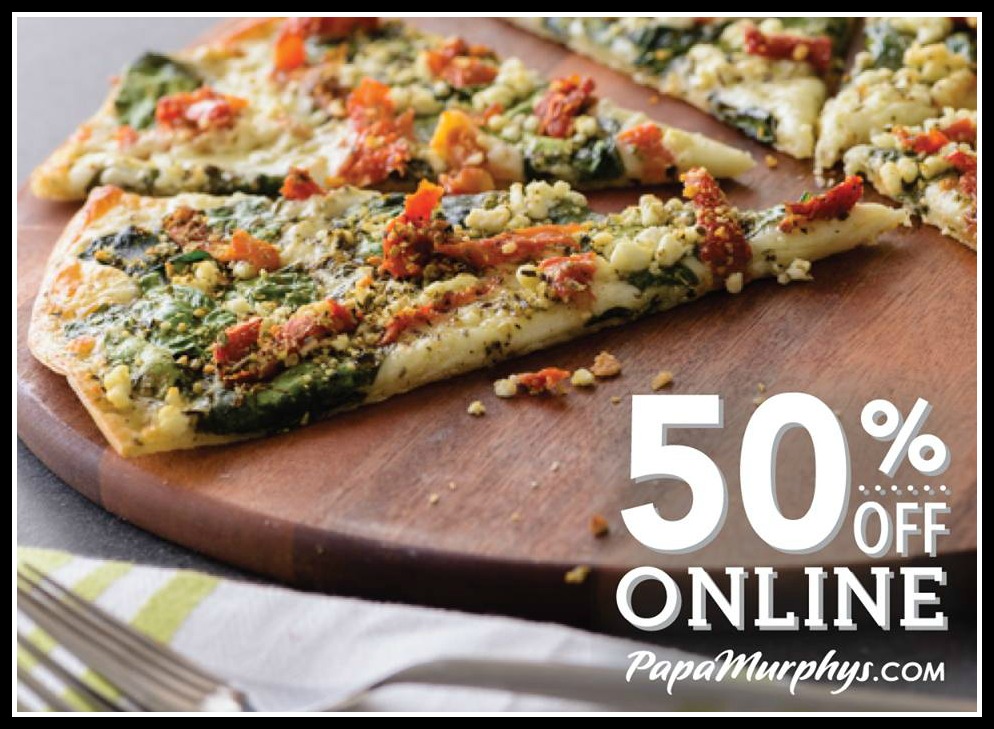 Papa Murphy's: 50% Off Online Pizza Order = Large Signature Pizza ONLY ...