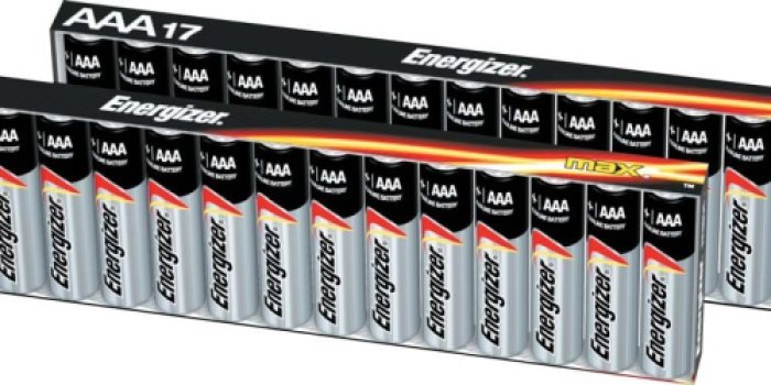 Amazon: Energizer Max AAA Batteries 34 Count ONLY $8.21 (Just 24¢ Per Battery)