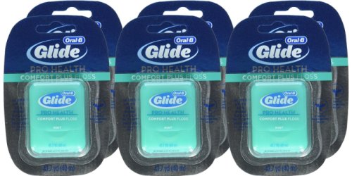 Amazon: SIX Pack of Oral-B Glide Dental Floss Packages ONLY $3.69 (Add-On Item)