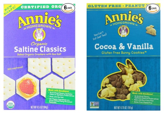 Annie's Organic Saltine Crackers & Gluten-Free Cookies