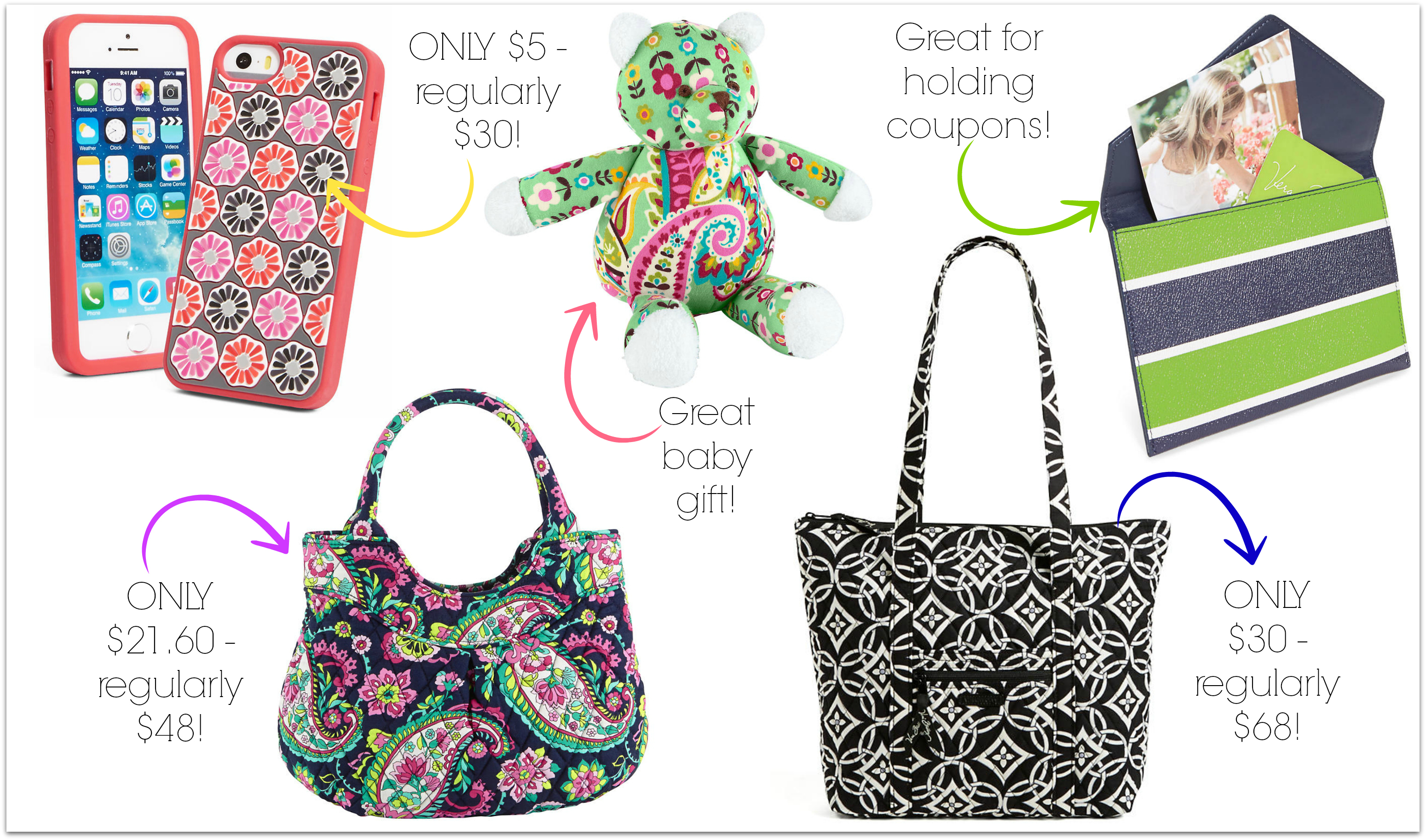 vera bradley lunch tote clearance