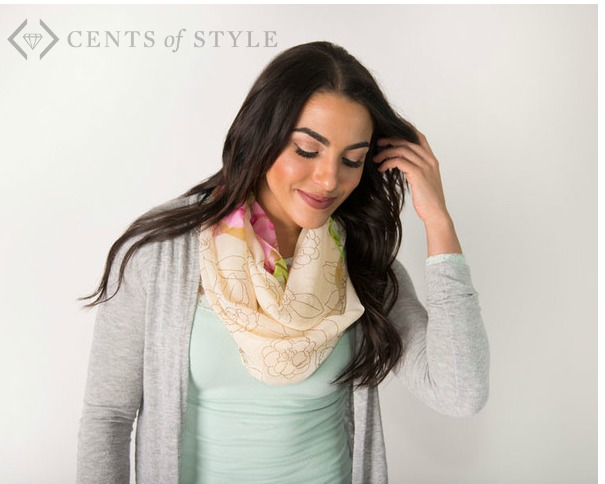 Cents of Style Spring Scarf