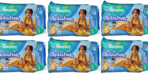Amazon Prime Members: Pack of 6 Pampers Splashers Size 5 Swim Pants Only $10.93 Shipped