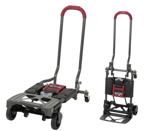 Multiple Colors Cosco Shifter Multi-Position Folding Hand Truck and Cart 