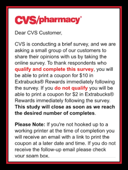 Cvs Advisor Panel Check Your Inbox For New Survey Earn 10 - roblox promo codes list 2017 december coupons for cvs