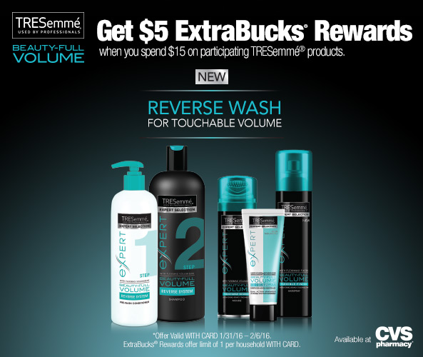 TRESemme’s NEW Reverse Wash System