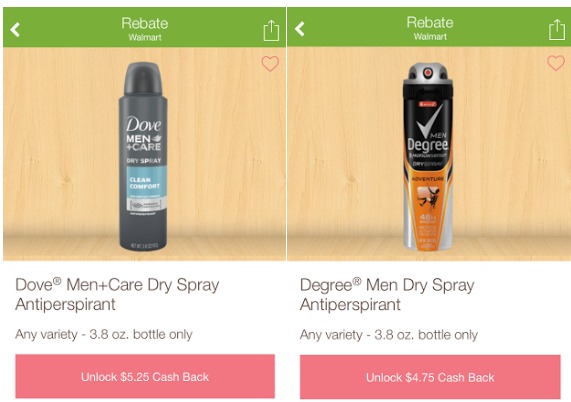 Deodorant Dry Spray Ibotta offers