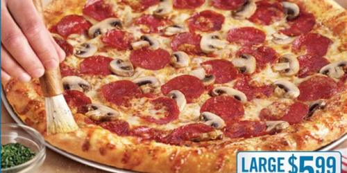 Domino’s: Large 2-Topping Pizzas Just $5.99 Each – Carryout Only (Starting 2/15)