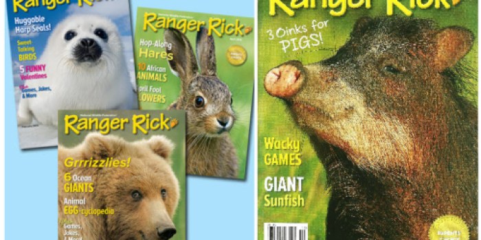 Ranger Rick Magazine Subscription 99¢ Per Issue