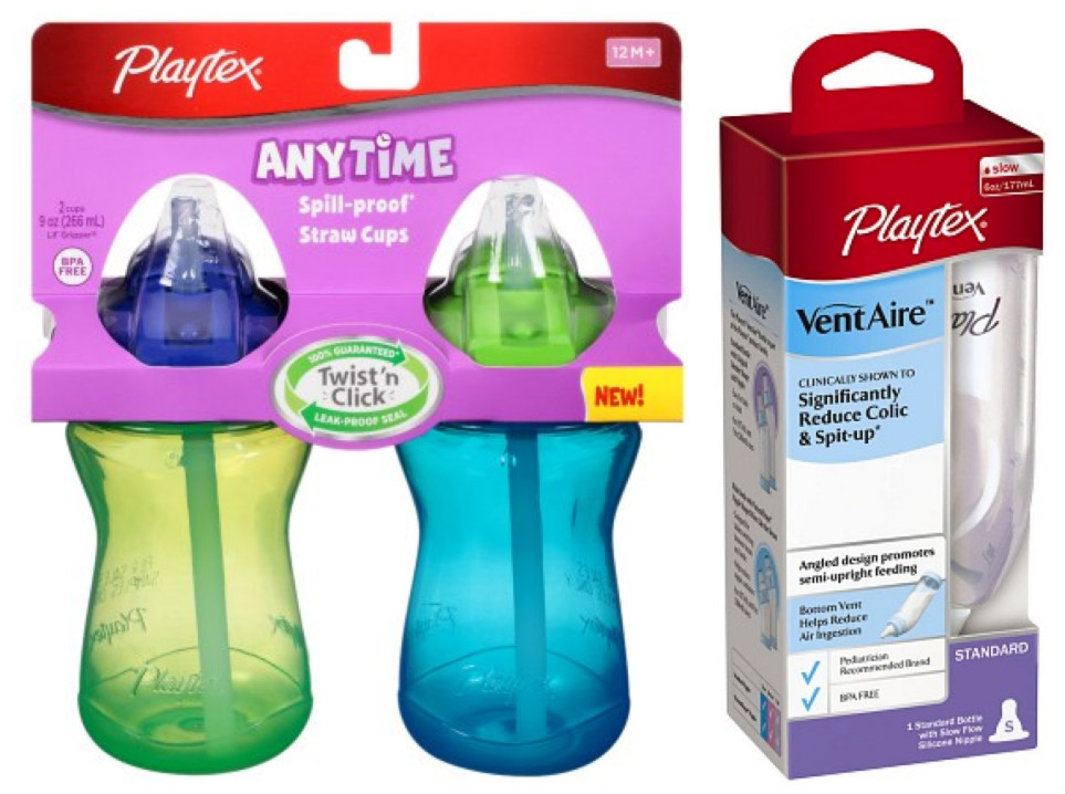 $6 in *NEW* Playtex Cup &amp; Bottle Coupons