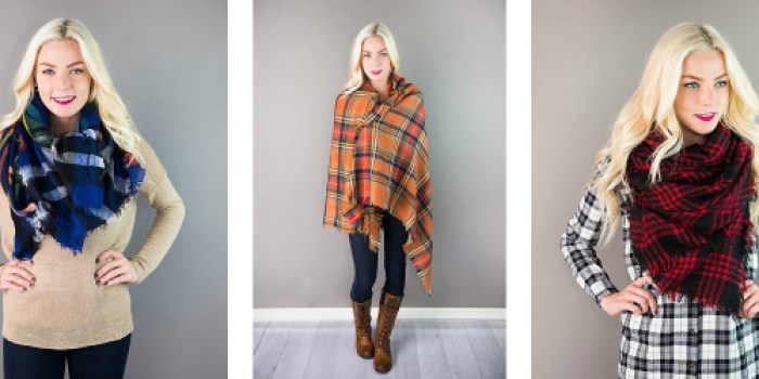 Blanket Scarves ONLY $12.95 Shipped (LOWEST Price!) – Extended Thru Tomorrow