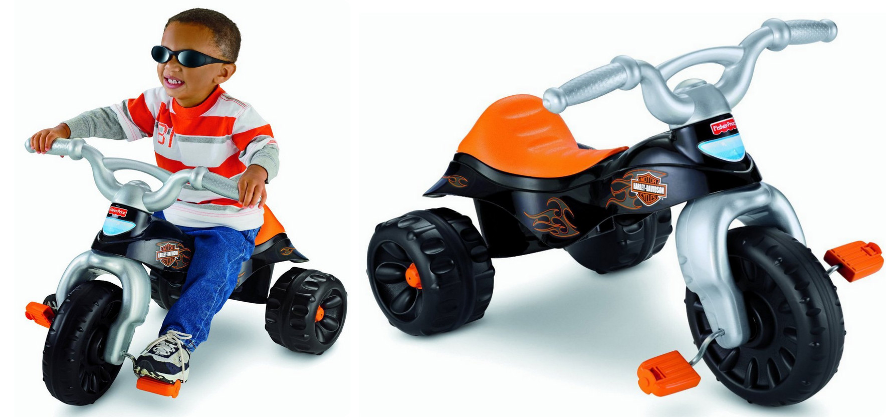 fisher price harley davidson tricycle