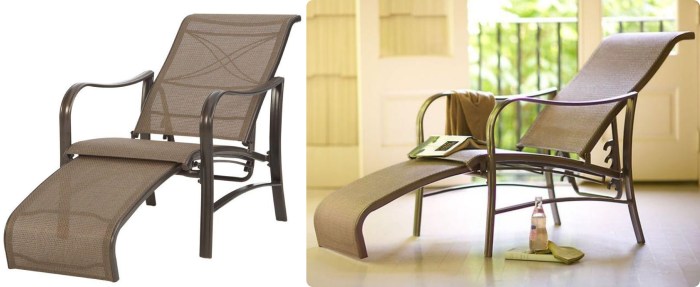 Home Depot Martha Stewart Living Reclining Patio Lounge Chair