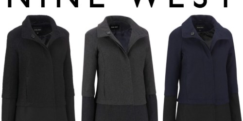 Nine West Wool Color-Blocked Jacket or Hipster Only $41.99 Shipped (Regularly $350)