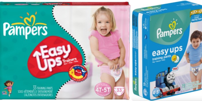 New $2/1 Pampers Easy Ups Training Pants Coupon + 5% Off Target Cartwheel Offer