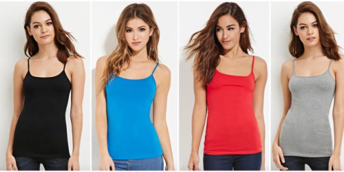 Forever 21: FREE Shipping on ANY Order + Extra 30% Off Sale Items = $1.90 Camis & More