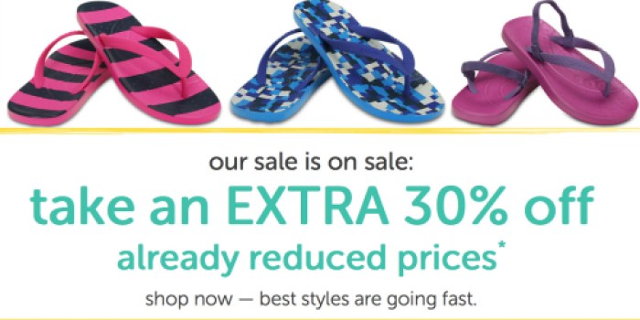 Crocs.com: Extra 30% Off Sale Styles = Kids’ Chawaii Flips Only $10.49 (Reg. $17.99) + More