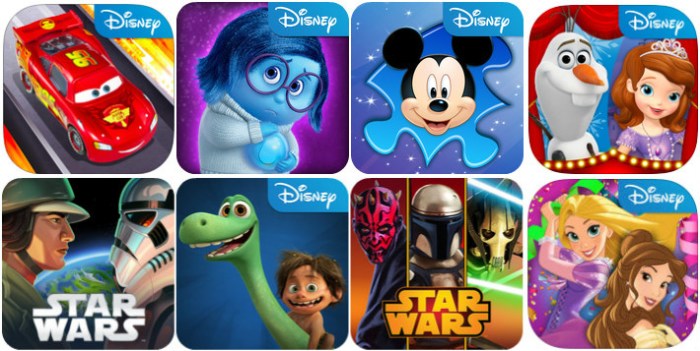 SmartAppsForKids: 99 FREE Disney iTunes Apps