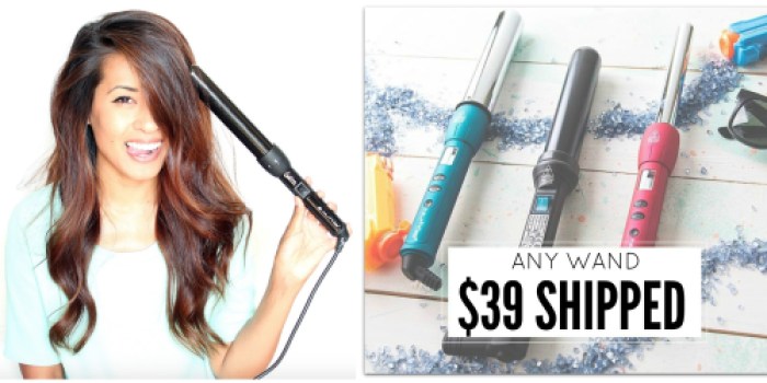 NuMe Curling Wand Just $39 Shipped