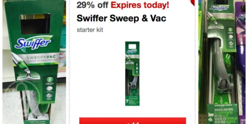 Target: Swiffer Sweep + Vac Starter Kit Only $18.49 (Regularly $49.99) + Nice Soda Deal