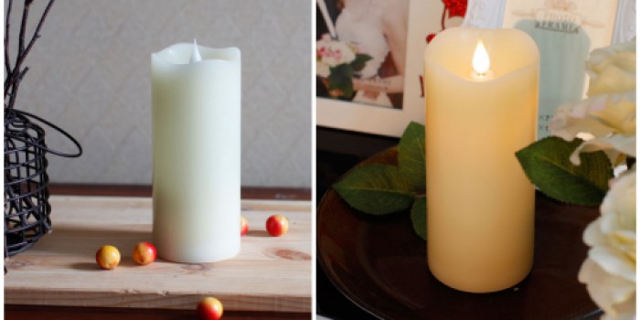 Amazon: Extra 30% Off Ivory Color Moving 3D Flame Candles (Starting at Just $17.43)