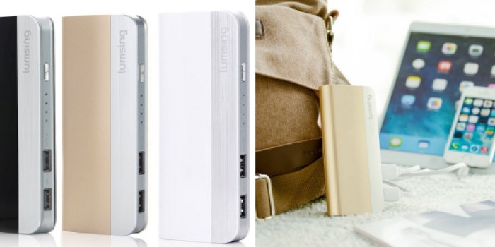 Amazon: Highly Rated Lumsing Dual-USB Portable Battery ONLY $13.99 (Regularly $59.99)