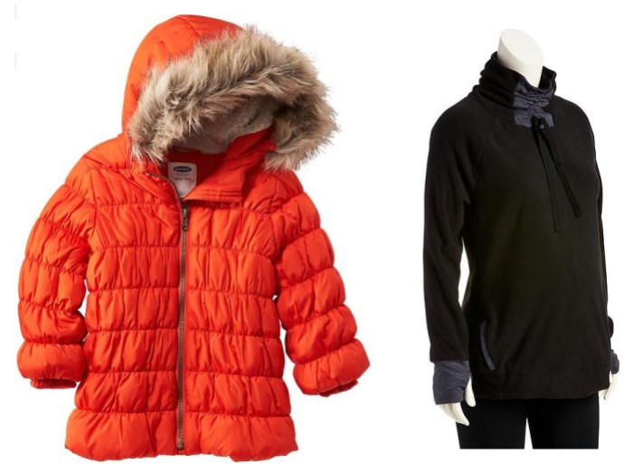 Frost Free Jacket and Maternity Pullover