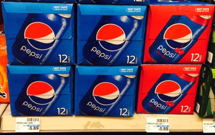 Pepsi 12 oz cans 12 pk
