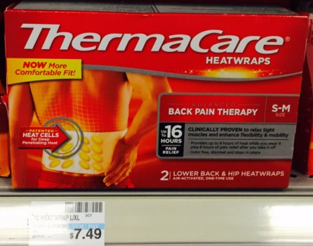 Thermacare Heatwraps CVS