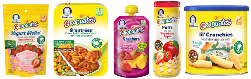 4 Gerber Graduates & Baby Food Coupons *RESET* + New 5% Off Target