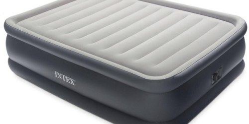 Walmart: Intex Queen Raised Airbed with Built-In Electric Pump Only $39 (Reg. $59)