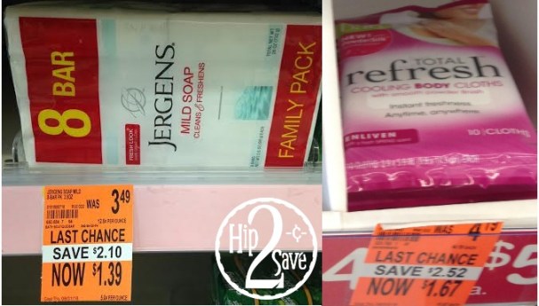 Jergens and Total Refresh Wipes at Walgreens Hip2Save