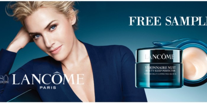 Free Lancome Moisturizer Sample