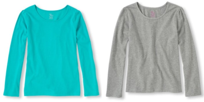 The Children’s Place: Long Sleeve Layering Tees Only $3.99 Shipped & More Deals