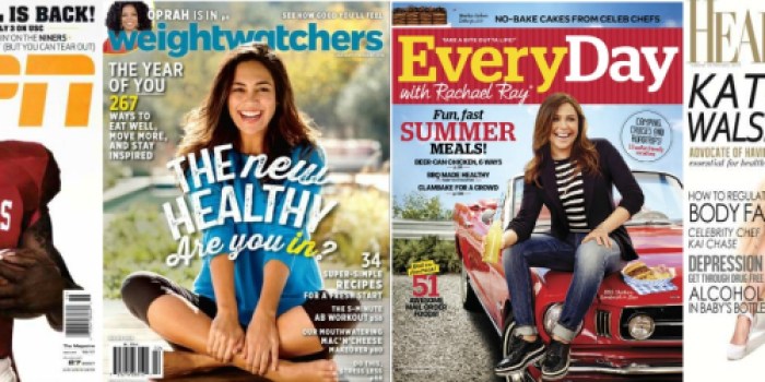 Weekend Magazine Sale: ESPN, Weight Watchers & More (From Just 19¢ Per Issue)