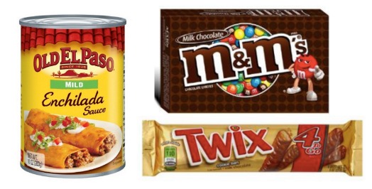 Old El Paso and Mars Candy