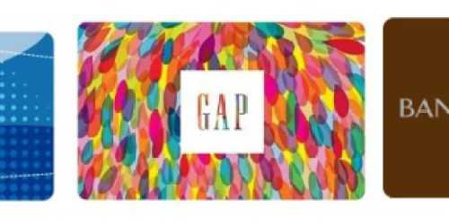 Kroger: 20% Off GAP, Old Navy and Banana Republic Gift Cards with eCoupons