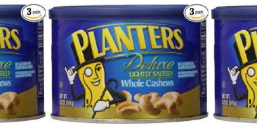 Amazon: Planters Whole Cashews 8.5 oz Containers ONLY $2.92 Shipped