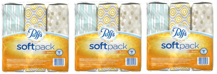 Puffs SoftPack 3 count
