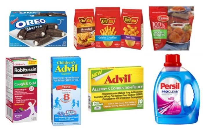 RedPlum coupon products