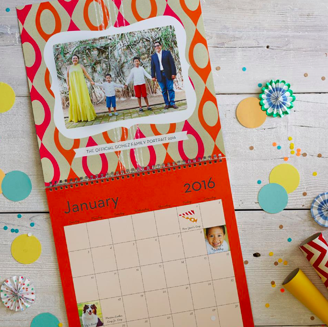 FREE Shutterfly Photo Wall Calendar (24.99 Value) Just Pay Shipping