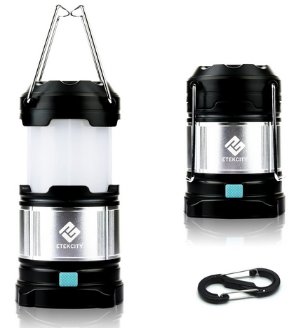 Etekcity Rechargeable LED Camping Lantern with USB Power Bank