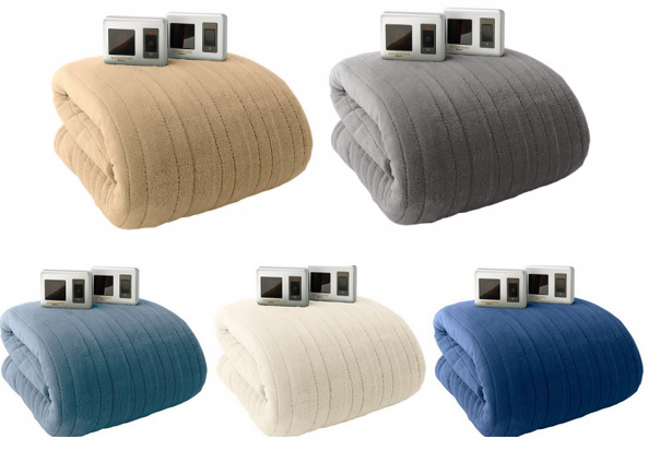 Kohl's: Biddeford Plush Twin Electric Blanket Only $31 (Regularly $99