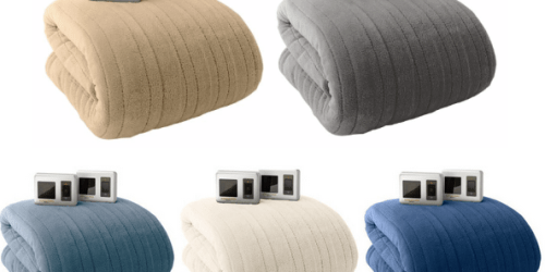 Kohl’s: Biddeford Plush Twin Electric Blanket Only $31 (Regularly $99) + More