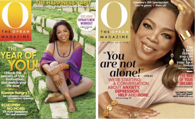 FREE 2-Year Oprah Magazine Subscription
