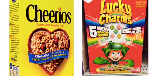 CVS: Kellogg’s & General Mills Cereal Boxes Only $1 Each (Starting 2/7) + More