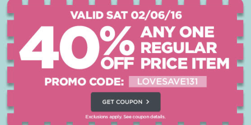 Michaels: 40% Off ANY One Regular Price Item Coupon (Today Only) + More
